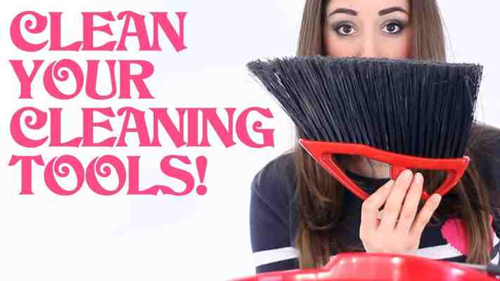How to Clean Your Cleaning Tools